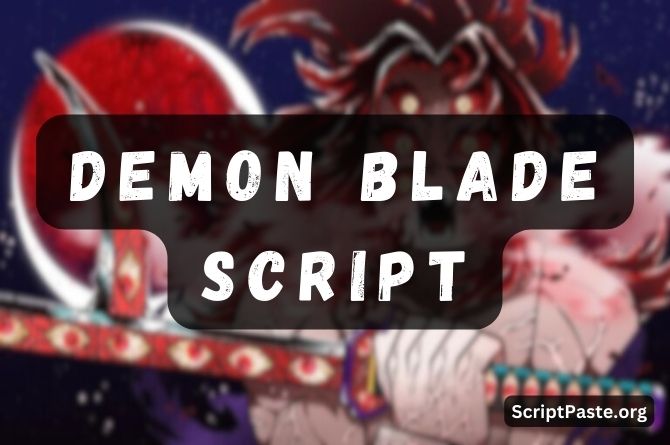 Demon Blade Script