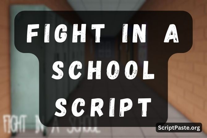 Fight in a School Script