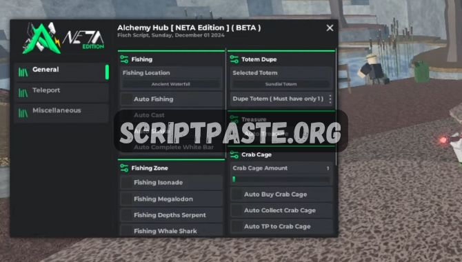 Fisch Alchemy Hub Script